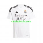 Camisolas de futebol Real Madrid Equipamento Principal 2024/25 Manga Curta